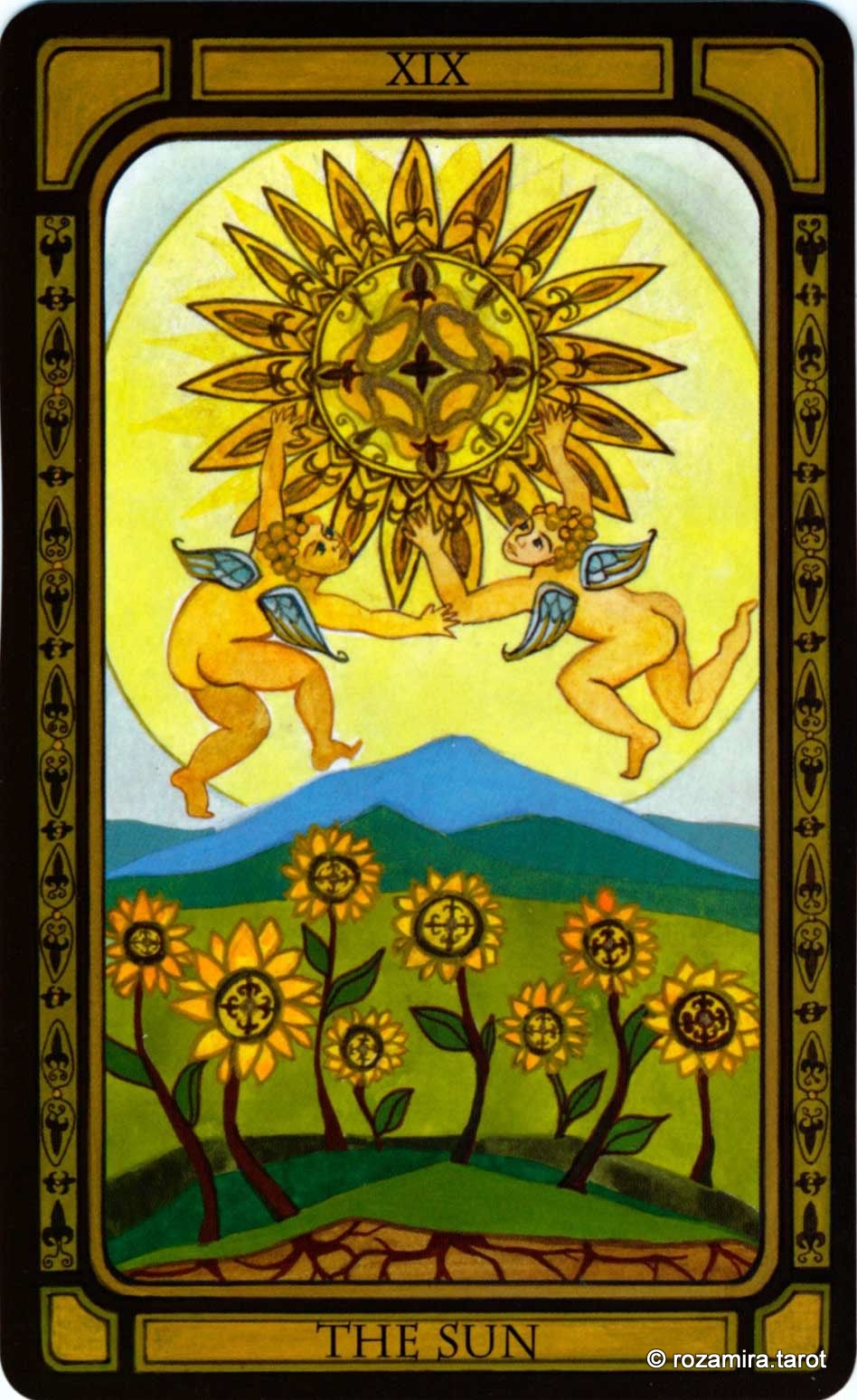 The Golden Tarot (Liz Dean)